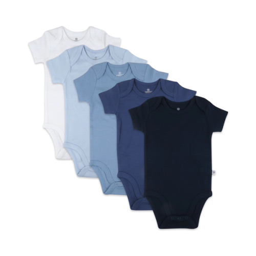 5-Pack Organic Cotton Short Sleeve Bodysuits | Honest Baby Clothing