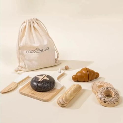 Wooden Bakery Play Set