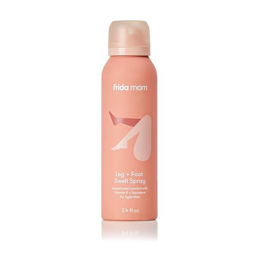 Frida Mom Foot Spray for Muscle Relief and Swelling of Leg and Foot, Pregnancy Must Haves, 3.4oz