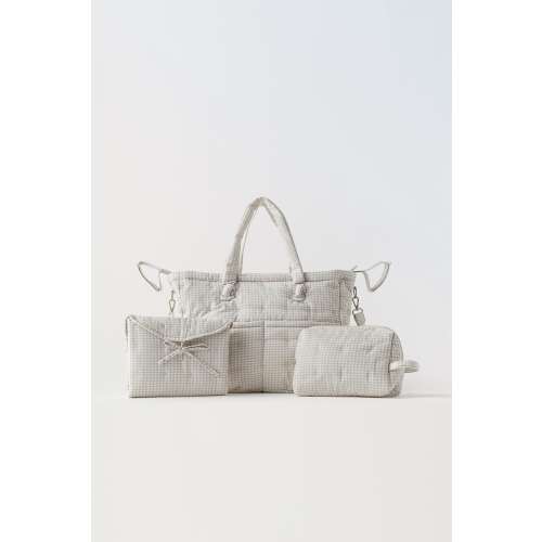 PACK OF GINGHAM MATERNITY BAGS