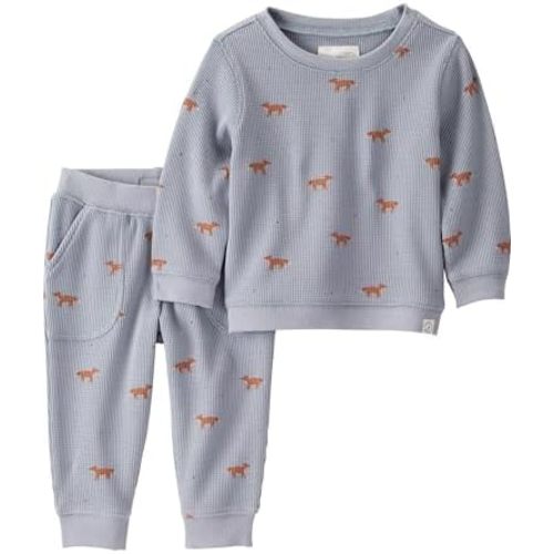 little planet by carter's unisex-baby 2-piece Pants Set Made With Organic Cotton