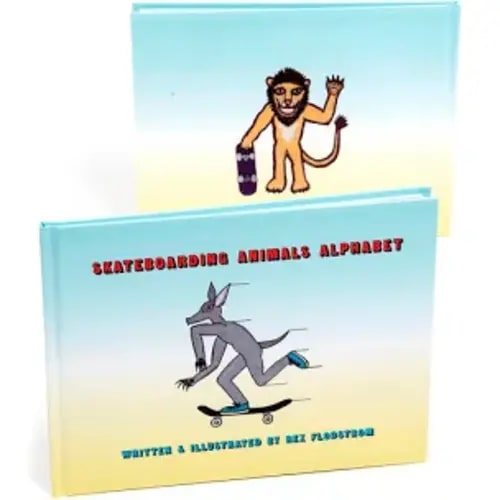 skateboarding alphabet book