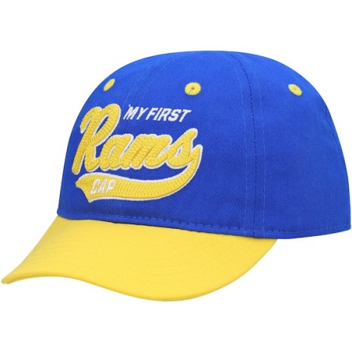Los Angeles Rams Infant My First Tail Sweep Slouch Flex Hat - Royal/Gold