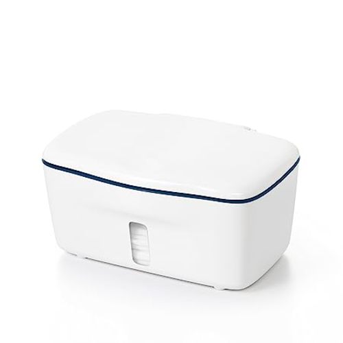 OXO Tot Perfect Pull Wipes Dispenser, Navy, 1 Count (Pack of 1)