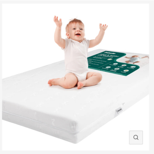 Babelio Cloud 1 Crib Mattress Memory Foam, CertiPUR-US Certified, Easy Clean