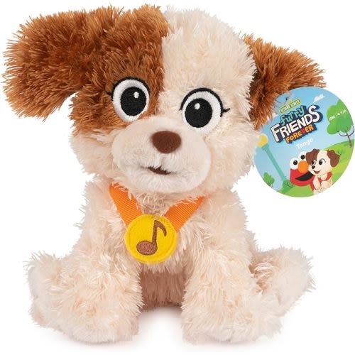 GUND Sesame Street Furry Friends Forever Tango Plush, Premium Stuffed Animal for Ages 1 and Up, Brown/Cream, 7”