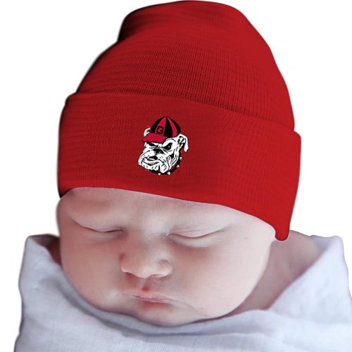Two Feet Ahead Team Baby Hat for Boys and Girls-Softly Knitted Infant Newborn Baby Beanie