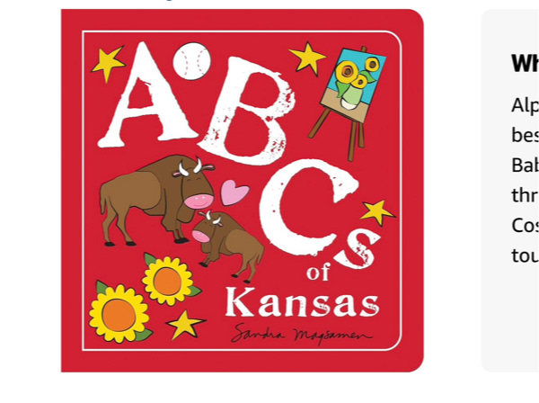 ABCs of Kansas: An Alphabet Book of Love, Family, and Togetherness (ABCs Regional)