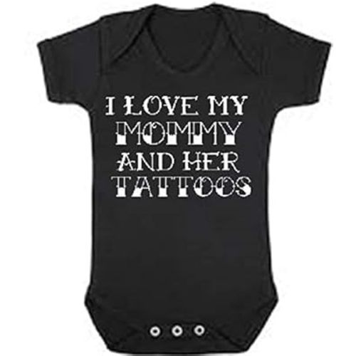 I love my mommy tattoo baby onesie ® clothes infant shirt gifts
