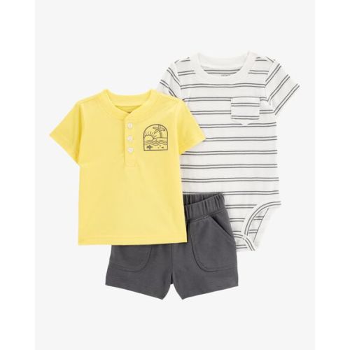 Baby 3-Piece Striped Outfit Set - Carter's | Carter's