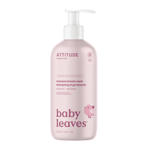 Baby Shampoo & Body Wash 2-in-1 - Clean Ingredients I ATTITUDE