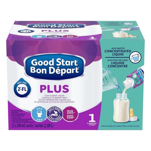 GOOD START PLUS Concentrated Liquid Baby Formula, 240 millilitre (Pack of 12)