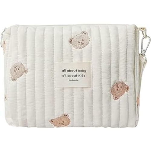 Baby Stroller Storage Bag Diaper Bag Infant Carriages Diaper Organizer Pouches Embroidered Mommy Bag for Outdoor