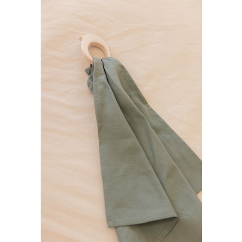 Acadian - Linen + Maple Ring Teether – WildBird