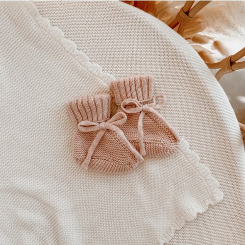 Mini Knit Booties - Newborn-6M