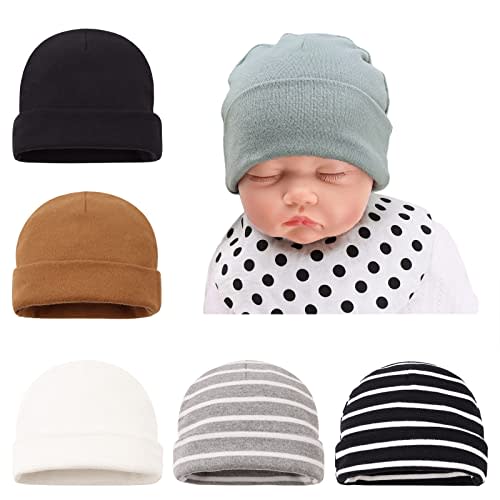 Cotton Baby Girl Hat Preemie Boys Beanie Newborn Hospital Hats Winter Infant Hats for Girls