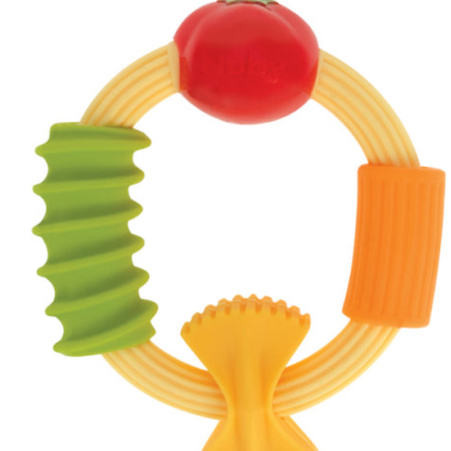 Pasta Silicone Teething Ring