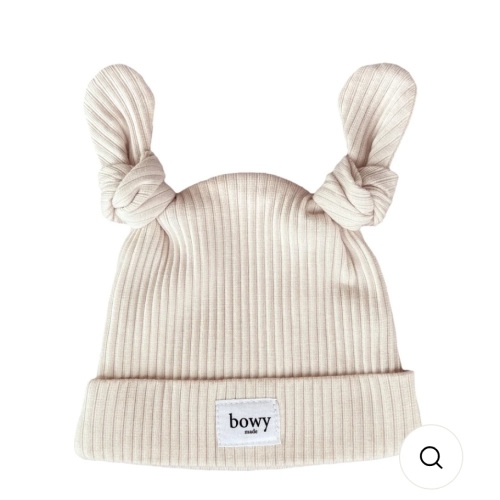 Double Knot Beanie - Cream