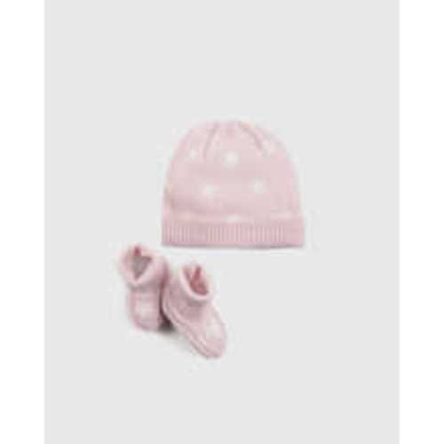 Washable Cashmere Beanie & Bootie Set