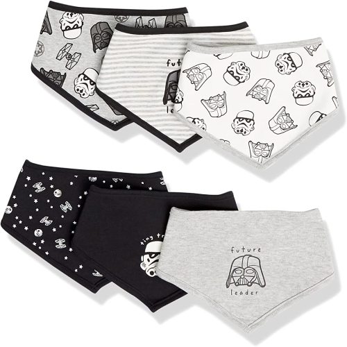 Amazon Essentials Disney | Marvel | Star Wars Baby Boys' Bibs, Multipacks