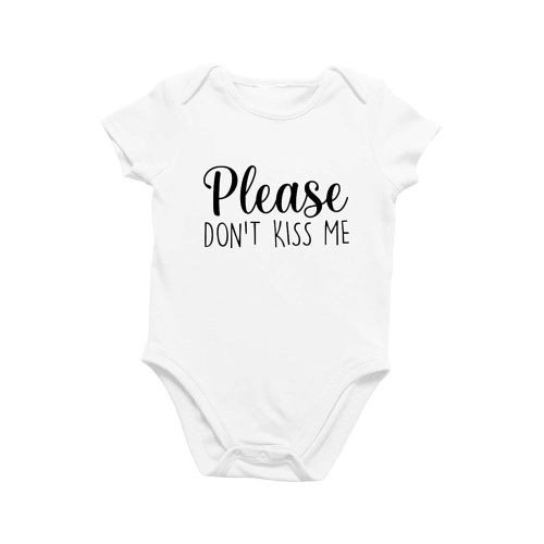 Printique Organic GOTS Certified Baby Onesie Unisex Bodysuit 0-18 months - Funny Sarcastic Quote