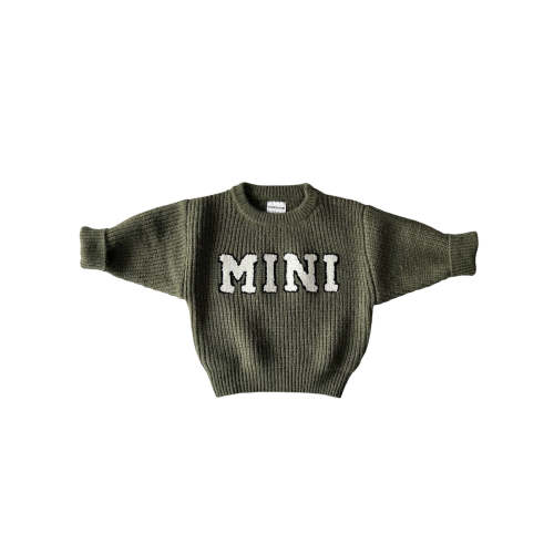 Mini Knit Sweater, Wilderness