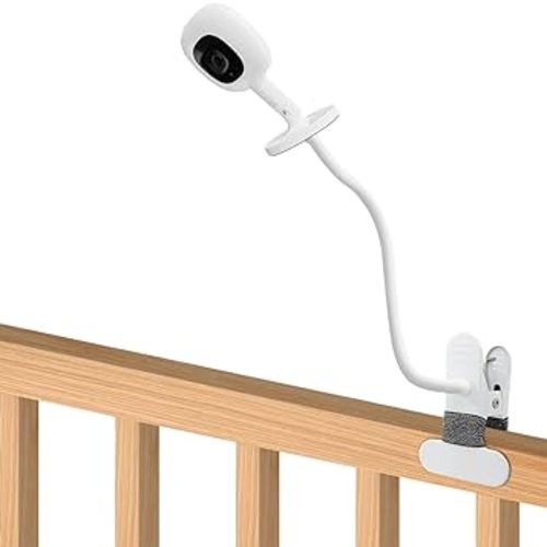 Baby Monitor Mount Compatible with Nanit Pro Smart Baby Monitor & Flex Stand ,Also for Cameras with 1/4 Screw Moun,t 15.7 inches Flexible Long Gooseneck ArmBaby Camera Holder Stand without Tools