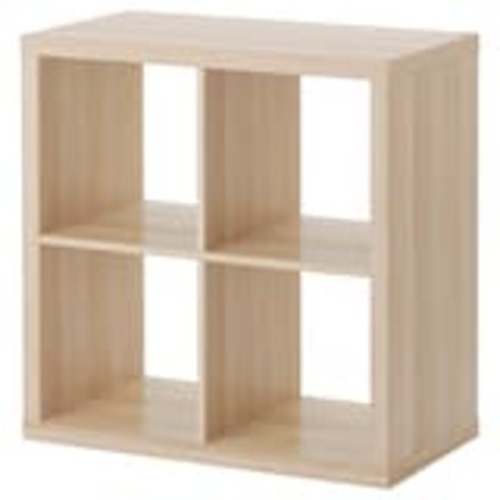 KALLAX shelf unit, white stained oak effect, 301/8x301/8" - IKEA US