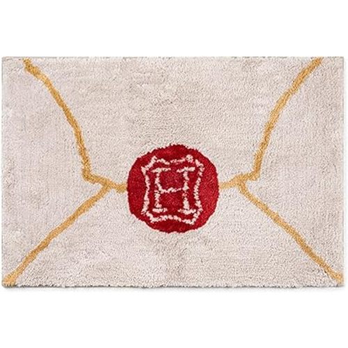 Jay Franco Harry Potter Hogwarts Letter Kids Bath Rug - Soft, Non-Slip, Machine Washable, Bathroom Mat 20 x 30