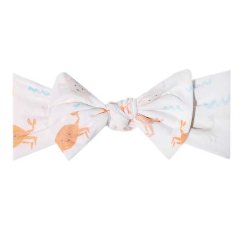 Knit Headband Bow - Tide