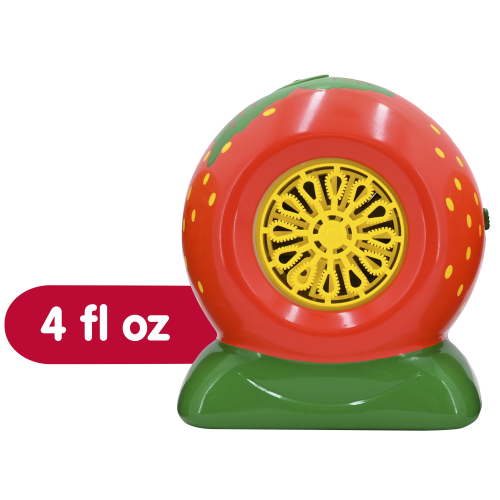 Play Day Strawberry Bubble Blower, 4oz Scented Bubble Solution, Children Ages 3+