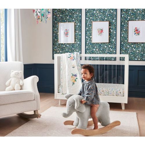 Rifle Paper Co. Garden Party Forest Baby Quilt | Pottery Barn Kids