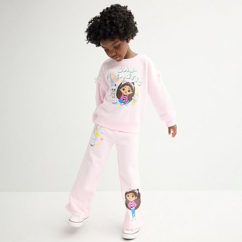 Girls 4-12 Gabby's Dollhouse 2-pc. Fleece Sweatshirt & Pants Set