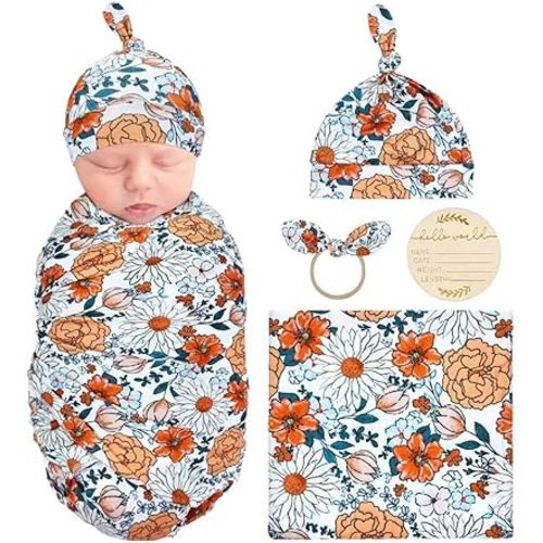 Baby swaddling Blankets (Set 5)