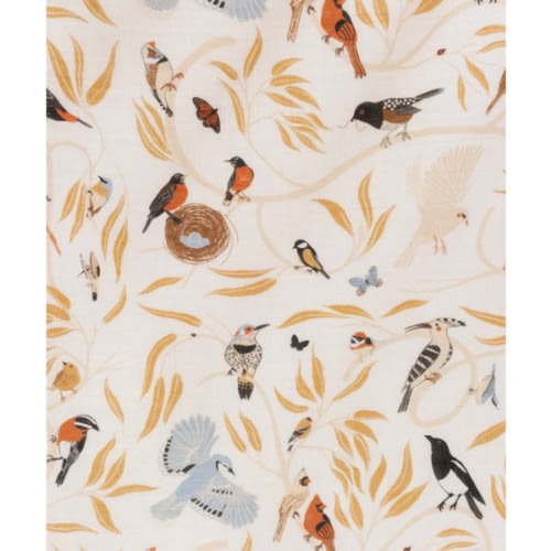 For the Birds Crib Sheet – Clementine Kids