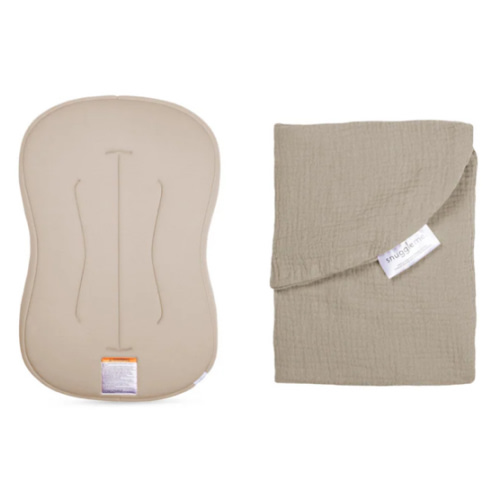 Lounger Curve + Muslin Cover Set | Birch