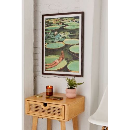 Beth Hoeckel Lily Pond Land Art Print | Urban Outfitters