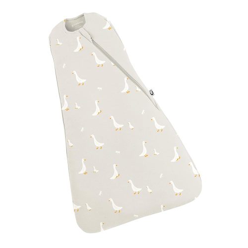 GUNAMUNA Unisex Baby Swaddle Sleep Sack, Easy Diaper Changes, 1.0 TOG, Infants and Toddlers 0-3 Months, Goose