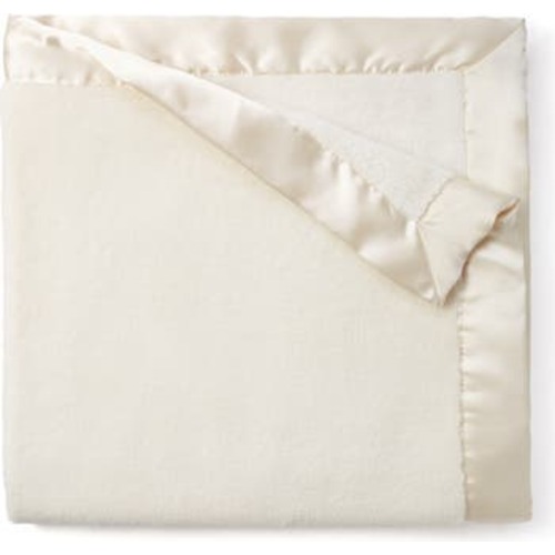 Satin Trim Fleece Blanket