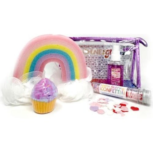 Kids' Sunshine & Glitter Confetti Bath Party Gift Set