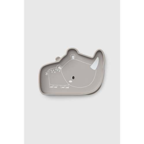Loulou Lollipop Snack Plate - Rory Rhino