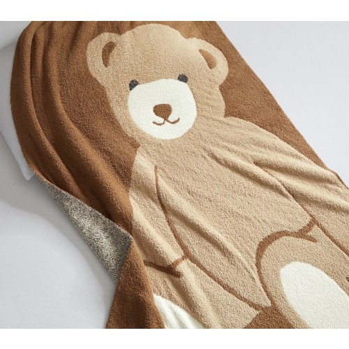 St. Jude Bear Fuzzy Kid Throw Blanket