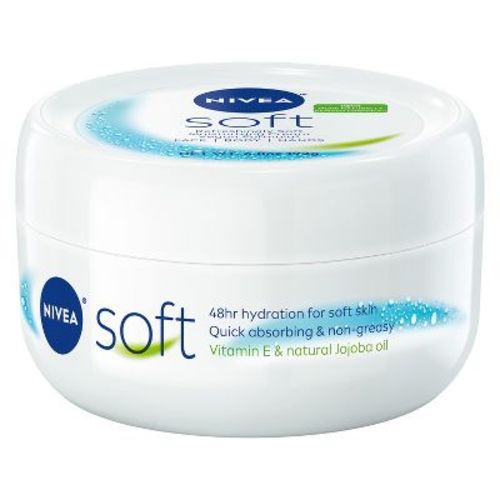 Nivea Soft Moisturizing Crème Body, Face and Hand Cream Scented - 6.8oz