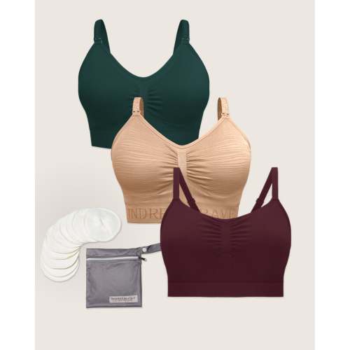 Mix-and-Match Nursing & Pumping Bra Bundle | Kindred Bravely
