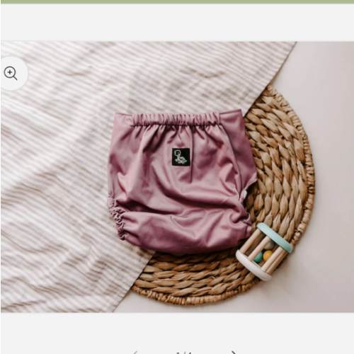 Mauve Reusable Cloth Diaper Cover – Dino Diapers