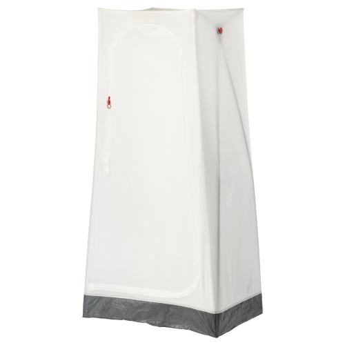 VUKU Wardrobe - white 29 1/8x20 1/8x58 5/8 "