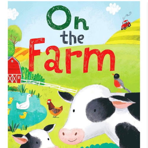 On The Farm - Children's Padded Board Book