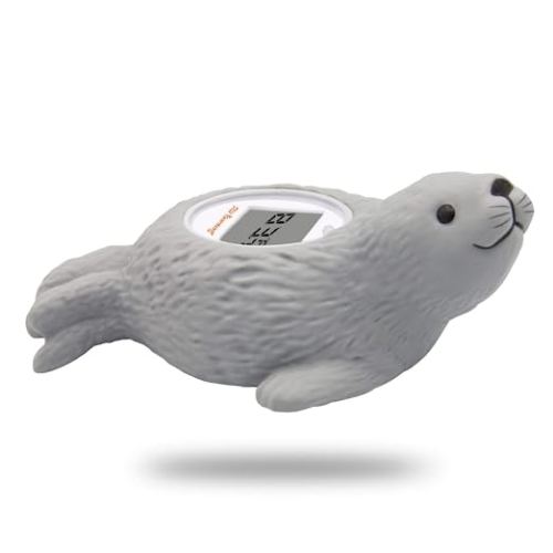Digital Baby Bath Thermometer Grey