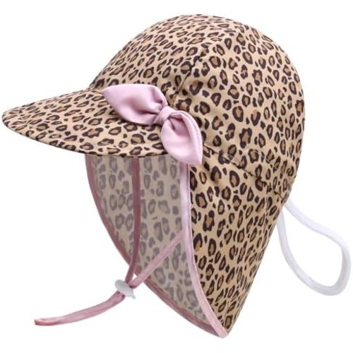 Duoyeree UPF 50+ Baby Sun Hat with Ear and Neck Protection - Toddler Beach Hat for Boys & Girls - Ideal for Summer Fun