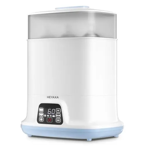 Bottle Steri-lizer and Dryer, Electric Steamer and Dryer for All Bottles, Parts & Baby Essentials, 10 Bottles Large Capacity, Touch Screen and Auto-Off